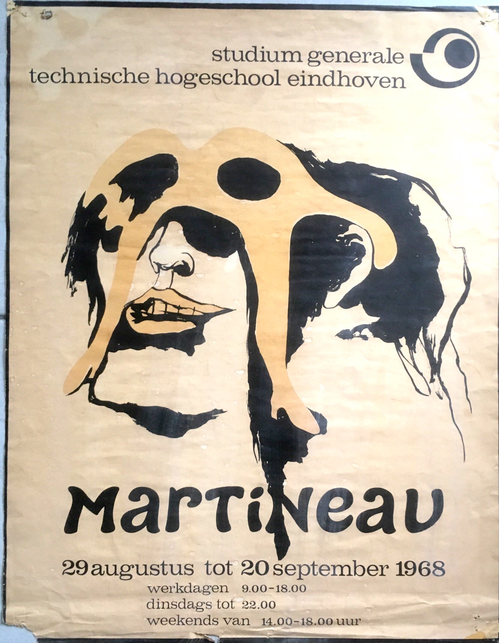 Affiche opgedoken uit 1968